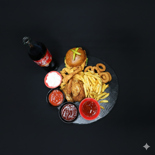 კაჯუნური ოჯახური მენიუ (210)