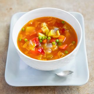 Ciorba de legume la borcan 800 gr.