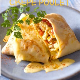 crêpe poulet