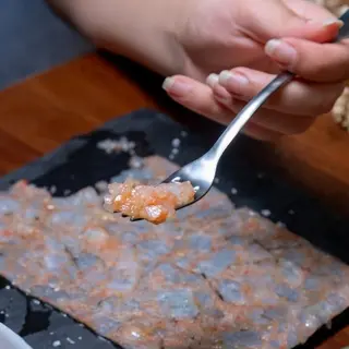 Carpaccio de carabinero