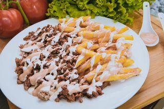 Gyros En Plato Sin Ensalada