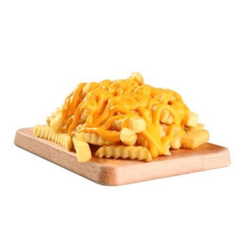 Patatas Fritas Con Queso