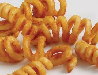 Patata twist aromatizzata maxi e salsiccia