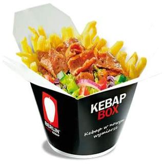 Kebab box- Standarowy Mega