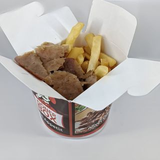 Kebab box z frytkami 