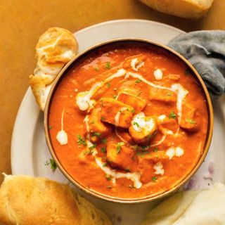 Paneer tikka masala z ryżem