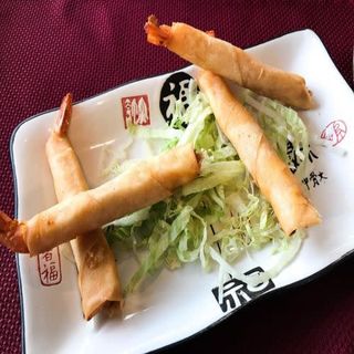 12. Rollito De Gambas (4 Pzs.)