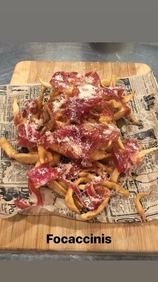 “GOURMET” Focaccinis amb pernil de glà!