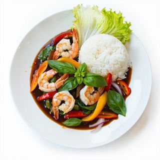 Thai Basil z krewetkami