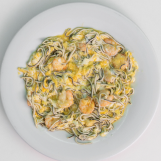 Revuelto de Gulas y Gambas