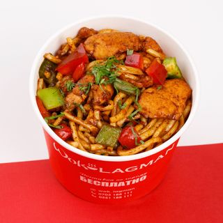 Босо лагман с курицей