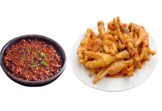 Haricot avec Patte de Poulet