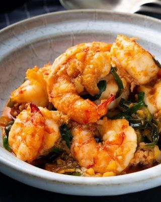 Prawns With Garlic