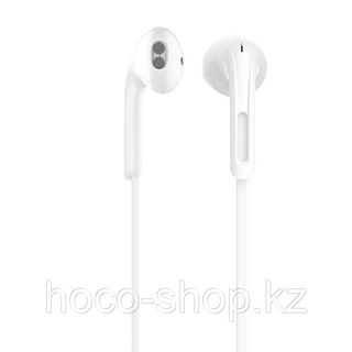 Проводные наушники M39 Rhyme sound wired earphones, White 