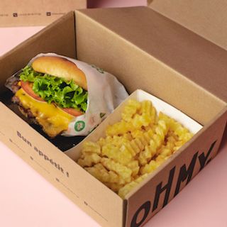  MENU DOUBLE CHEESE BURGER 