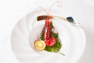 163. Sashimi gambero rosso - 1 pezzo