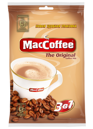 Кофе Maccoffee 20гр. 3 в 1