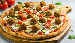 Pizza falafel Ø 32cm