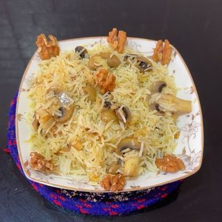 Arroz com Cogumelos (Mushroom rice)