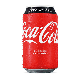 Coca-Cola Zero Azúcar lata 330ml.