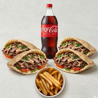 Menú 8 Kebab 4 Uds.