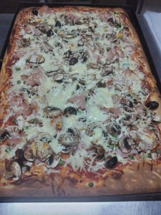 Capricciosa in teglia