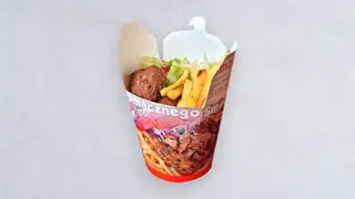 Box falafel duży