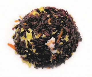 87. Riso venere gamberi