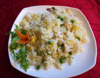 303 Riso con gamberi