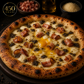 Pizza Carbonara Trufada