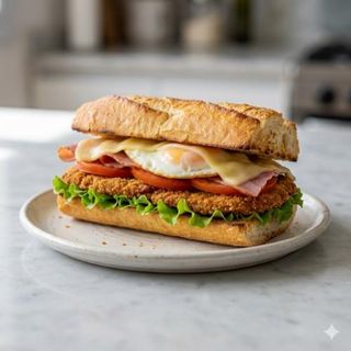 Sándwich De Milanesa De Ternera