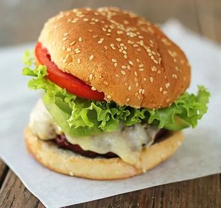 Burger mexicain - Frites