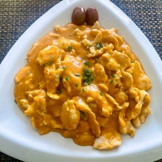 Pollo con Curry Rojo Picante