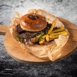 Black Angus Short Ribs Burger