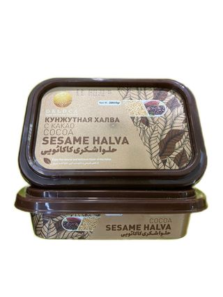 Кунжутная халва с какао