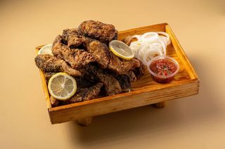 Жареная рыба 0,5