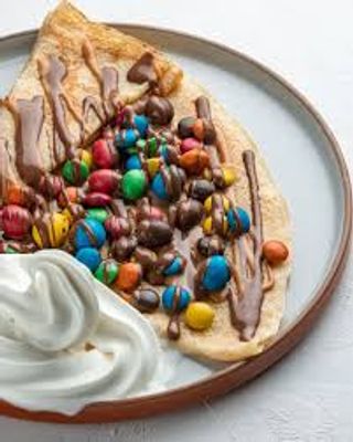 Crêpe M&M's