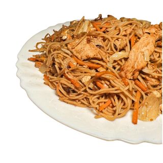 G4-Пържени спагети с пилешко- 600г