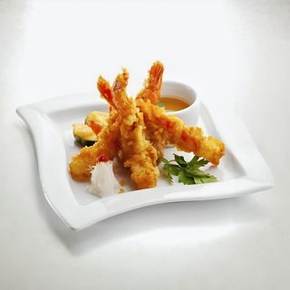Tempura de langostinos