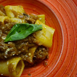 Paccheri alla Genovese Napoletana