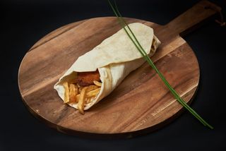 Fish and chips sendvič