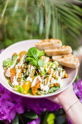 Sałatka z kurczakiem