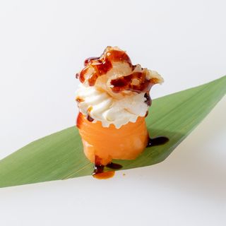 115. Gunkan flower tempura