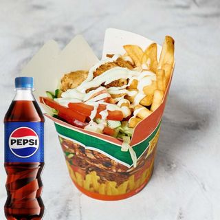 Kebab Box + Pepsi 0,5 l