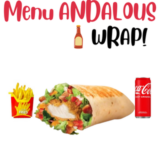 Menu Andalous Chicken Wrap