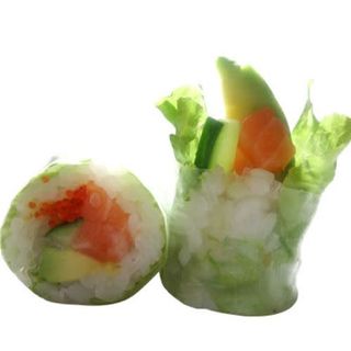 141.Vegetal Salmón (8 Pzs.)