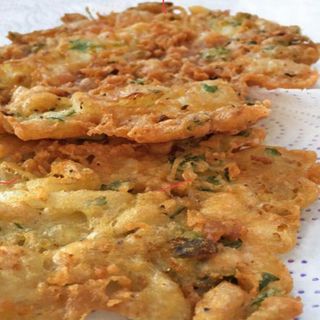 Tortitas de camarón  ( 4 tortitas ) 
