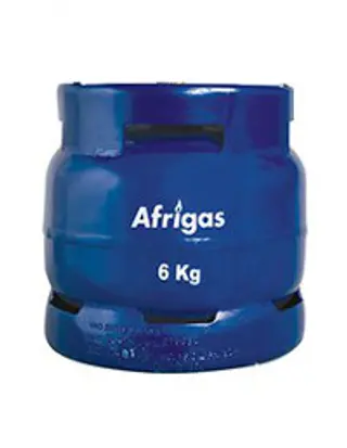 6kg Afri gas- outright new cylinder +gas