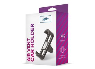 Стойка за кола за парното Setty, черна