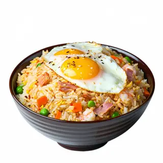 100.Huevos con jamon